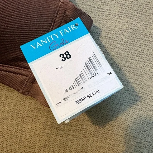 Vanity Fair Teens Wirefree Tan & Black Bra - Picture 5 of 11